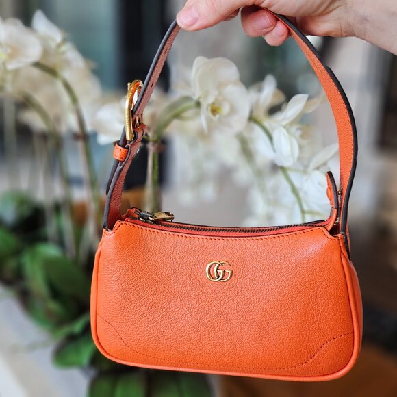 Gucci ‘Aphrodite Mini’ handbag orange - Picture 1 of 15